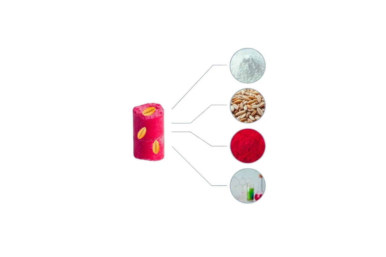 Struktura granulatu Patenrat Pellet