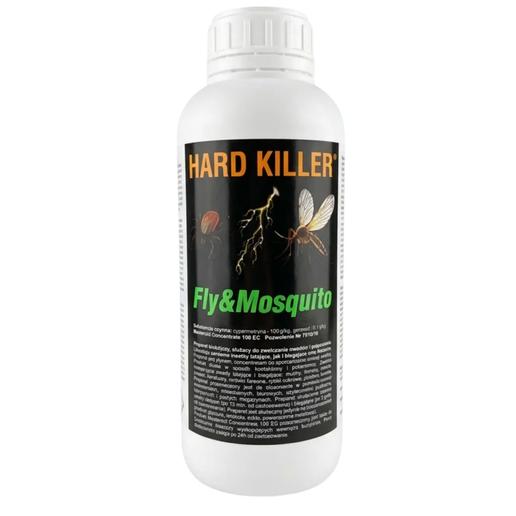 HARD KILLER® Fly&Mosquito 1 l – koncentrat na komary i kleszcze