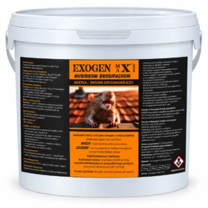 EXOGEN MAX® Muribrom Brodifacoum 5 kg – kostka na myszy i szczury