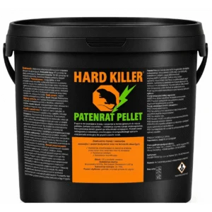 HARD KILLER® Patenrat Pellet 5 kg – trutka na myszy i szczury, granulat
