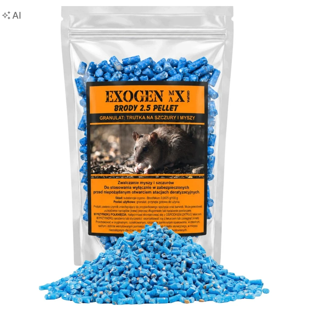 EXOGEN MAX® Brody 2.5 Pellet 1 kg opakowanie