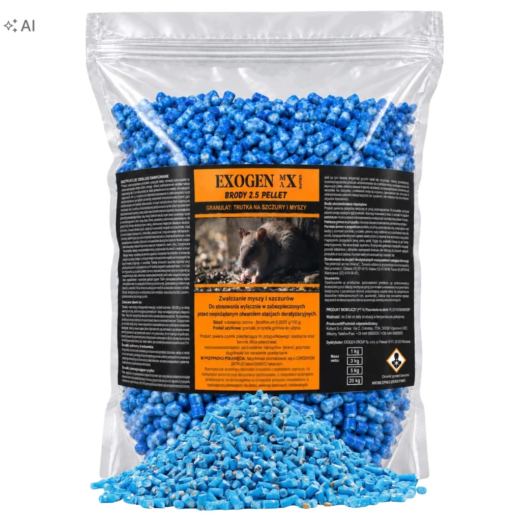 EXOGEN MAX® Brody 2.5 Pellet 5 kg opakowanie