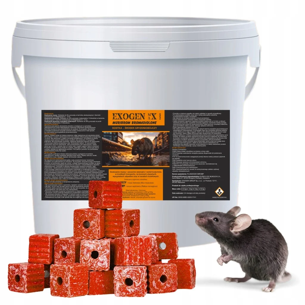 EXOGEN MAX® Muribrom Bromadiolone 5 kg