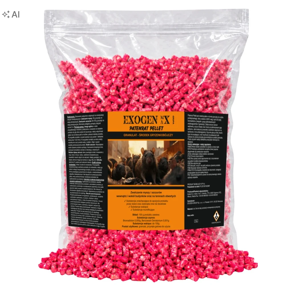 EXOGEN MAX® Patenrat Pellet worek