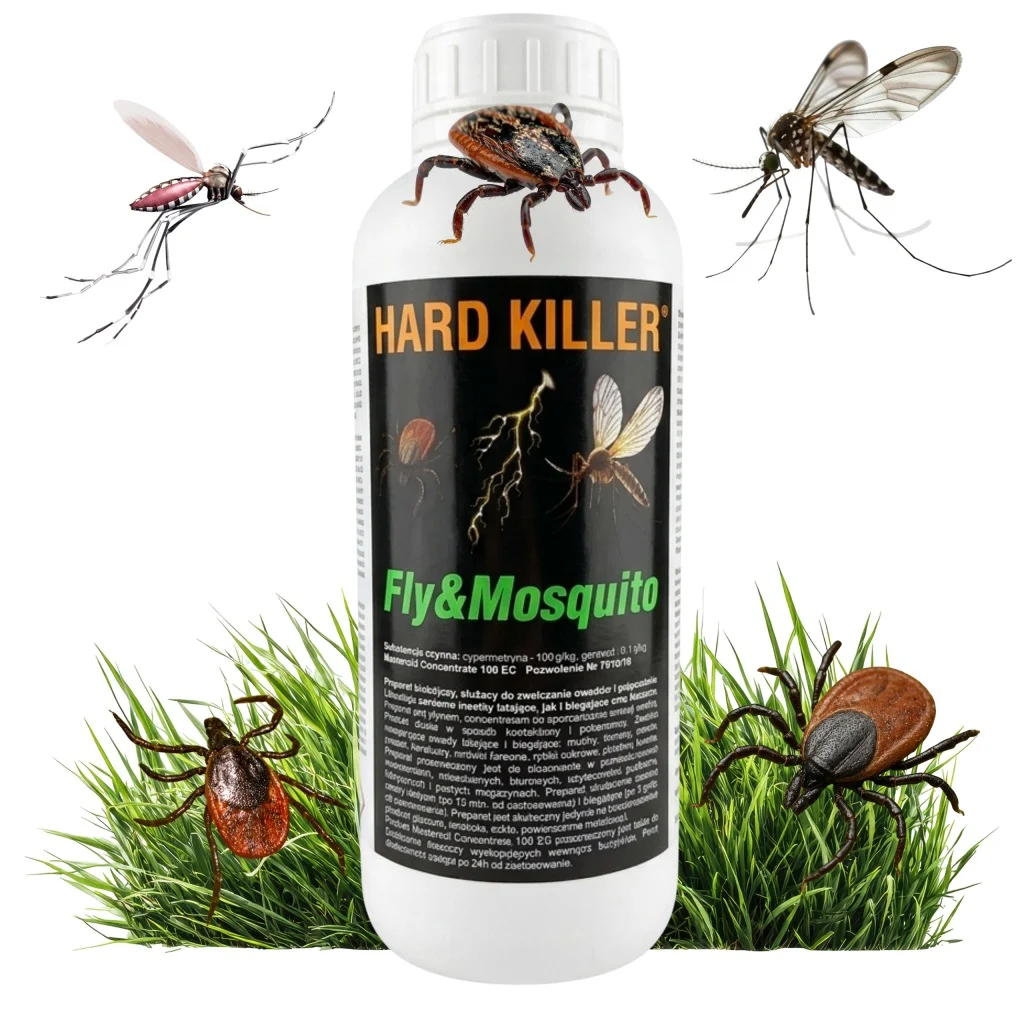 HARD KILLER® Fly&Mosquito 1 l komary kleszcze