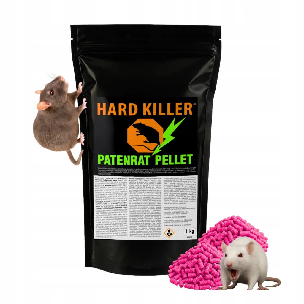 HARD KILLER® Patenrat Pellet 1 kg