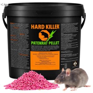HARD KILLER® Patenrat Pellet 5 kg wiadro