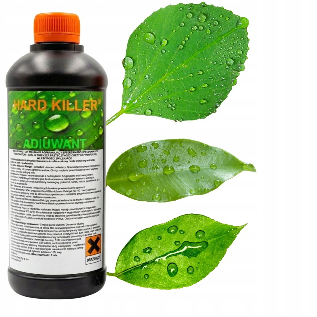 HARD KILLER® utrwalacz oprysku 1 l liście